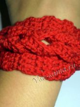 Браслет Азиатский колосок крючком, фото