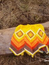 МК - Пляжная юбка Бабушкин квадрат, фото