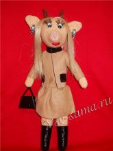 Мастер - класс по вязанию Козы, фото