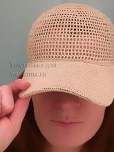 Мастер-класс - Кепи крючком, фото