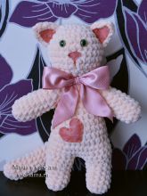 Мастер-класс - Котик, фото игрушки