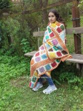 Мастер-класс - плед Мозайка, фото 2