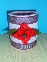 Необычный цветочек крючком, фото