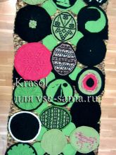 Мастер-класс - Плед с кругами, фото