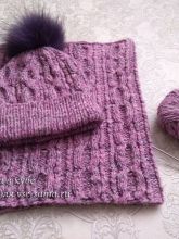 Шапка и снуд, фото