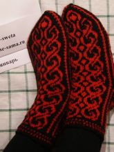 Мастер-класс - Джурабы на 2-х спицах, фото