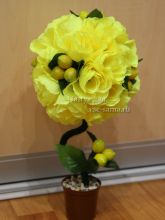 Мастер-класс - Топиарий "Лимончик", фото