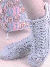 Сиреневые носочки