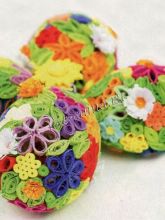 Украшение пасхальных яиц