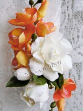 Зажим для штор из полимерной глины