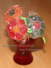 Мастер-класс - Букет из мармелада, фото