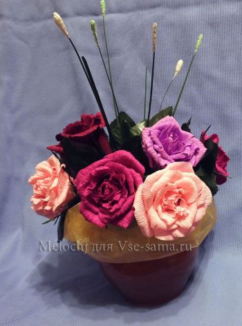 Мастер-класс - Конфетные розы, фото