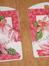 Декупаж разделочной доски - первый опыт, фото