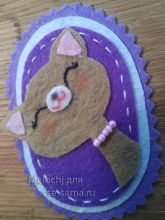 Брошечка-медальон, фото