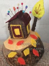 Домик-игольница, фото