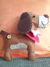 Собака с бантиком, фото