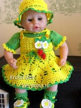 Летний сарафан, шляпка и сандалии, фото