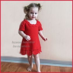 Платье красное Красавица, фото