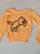 Пуловер с котенком, фото