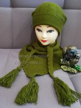 Шапка и бактус - Модный цвет, фото