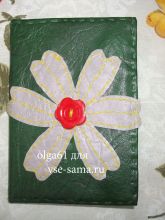 МК - Обложка на паспорт Весенняя, фото