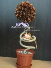 Подарочный топиарий, фото Подарочный топиарий, фото