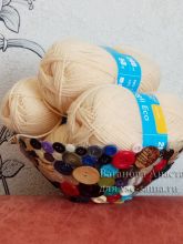 МК - Тарелочка из пуговиц, фото