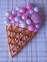 Брошь Мороженое, фото