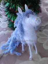 Мастер-класс - Лошадка из пробок