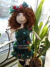 Новогодний костюм Елочка для Люси от лана приморская