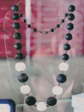 Бусы в соляной технике, фото