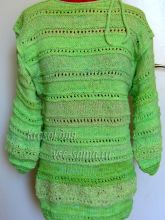 Джемпер из оригинальной пряжи, фото