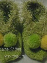 тапочки Зеленушки, фото