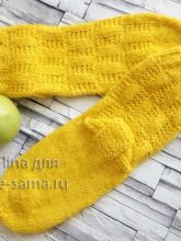 Мастер-класс по вязанию носков, фото