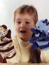 Кукольный театр из вязаных игрушек