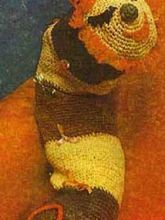 Диванная подушка Гусеница