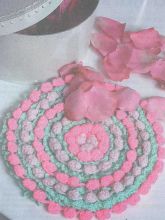 Коврик с розочками