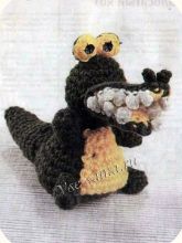 Мягкая игрушка - Крокодил