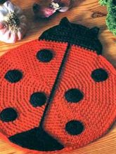 Прихватка - Божья коровка