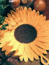 Прихватка - Подсолнух