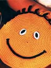 Прихватка - Улыбающийся человечек