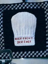 Прихватка «Здесь готовит шеф»