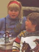 Пуловер с мексиканцем и кактусом