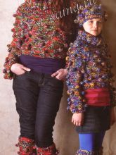 Шапочка с шишечками