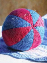 Вязаная игрушка Веселый футбол