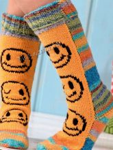 Гольфы со смайликами, фото