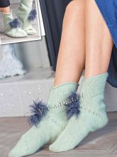 Светло-зеленые носки, фото