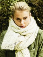 Палантин с рельефным узором, фото