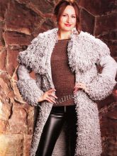 Меховое пальто, фото модели