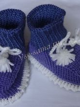 Мастер класс по вязанию пинеток с кисточками, фото